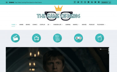 thegameofnerds.com screenshot