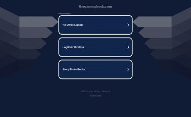 thegamingbook.com screenshot