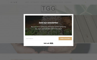 thegardenglove.com screenshot