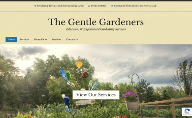 thegentlegardeners.co.uk screenshot
