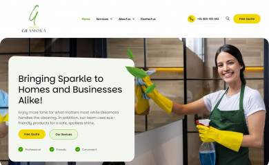 thegleamora.com.au screenshot