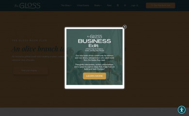 theglossbookclub.com screenshot