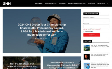 thegolfnewsnet.com screenshot