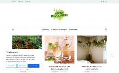 thegreenrevolution.it screenshot
