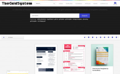 thegridsystem.org screenshot