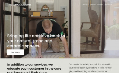 thegroutmaster.net screenshot