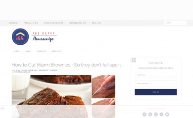 thehappyhousewife.com screenshot