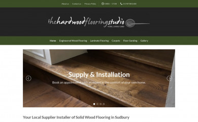 thehardwoodflooringstudio.co.uk screenshot