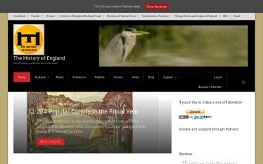 thehistoryofengland.co.uk screenshot