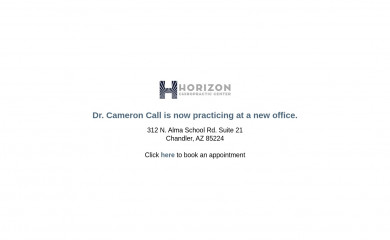 thehorizoncenter.com screenshot