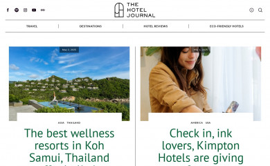 thehoteljournal.com screenshot