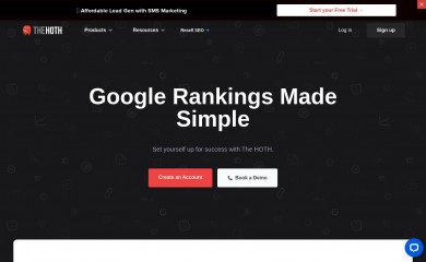 thehoth.co screenshot