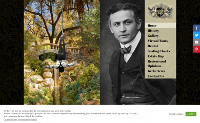 thehoudiniestate.com screenshot