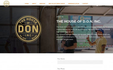 thehouseofdon.com screenshot
