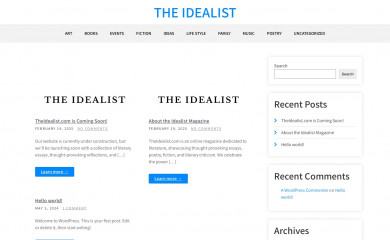 theidealist.com screenshot