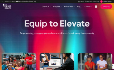 theimpactspace.org screenshot