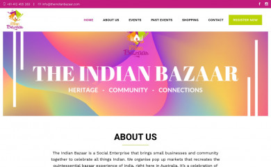 theindianbazaar.com screenshot