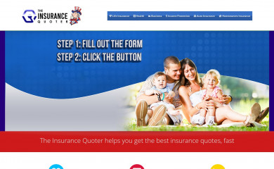 theinsurancequoter.com screenshot