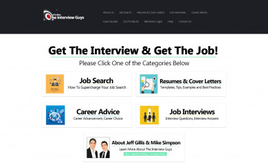 theinterviewguys.com screenshot