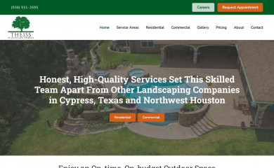 theisslandscapeworks.com screenshot