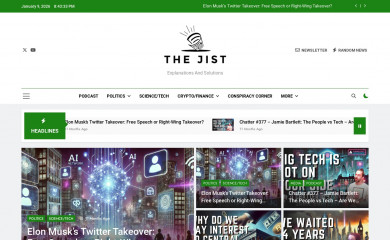 thejist.co.uk screenshot