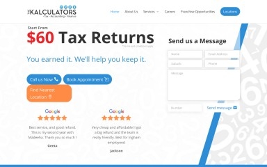 http://thekalculators.com.au screenshot