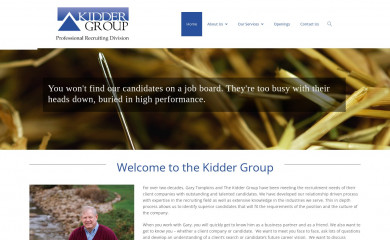 thekiddergroup.com screenshot