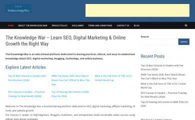 theknowledgewar.com screenshot