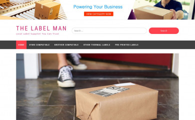 thelabelman.com.au screenshot