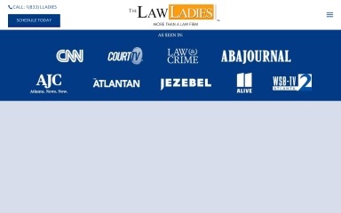 thelawladies.com screenshot
