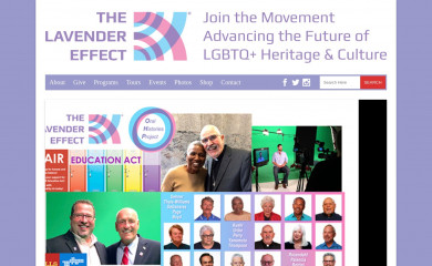 thelavendereffect.org screenshot