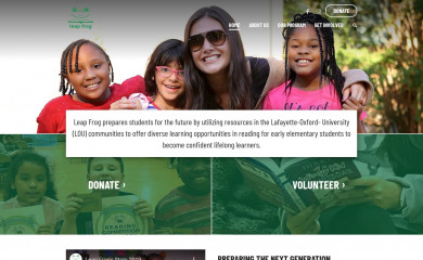theleapfrogprogram.org screenshot