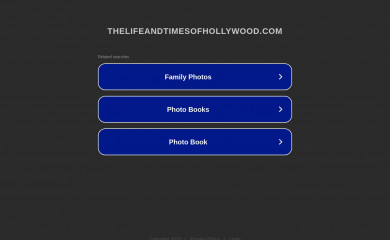thelifeandtimesofhollywood.com screenshot