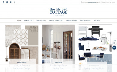 thelilypadcottage.com screenshot