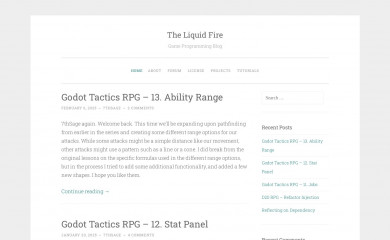theliquidfire.com screenshot