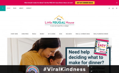 thelittlefrugalhouse.com screenshot