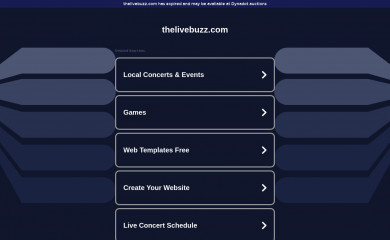 thelivebuzz.com screenshot