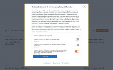 thelocal.ch screenshot