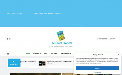 thelocalbrand.com screenshot