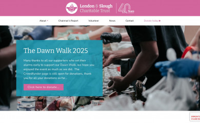 thelondonandsloughrun.org screenshot