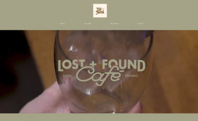 thelostandfoundcafe.com screenshot