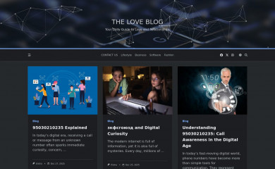 theloveblog.org screenshot