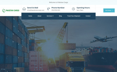 thepakistancargo.com screenshot