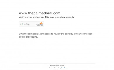 thepalmadoral.com screenshot