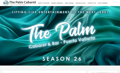 thepalmcabaret.com screenshot