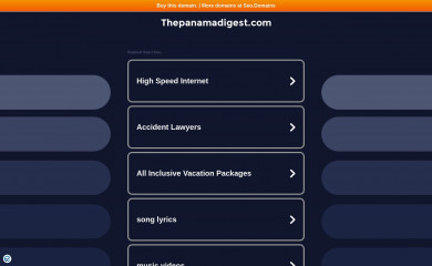 thepanamadigest.com screenshot