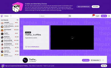 thepax.tv screenshot