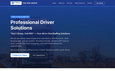 thepdsgroup.co.za screenshot