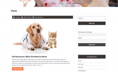 thepetsdaily.com screenshot