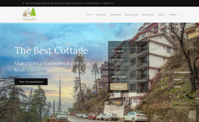 thepineviewcottage.com screenshot